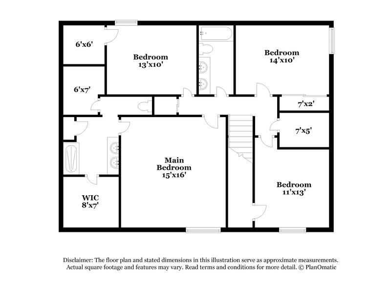 1,895/Mo, 5577 Branchville Dr Canal Winchester, OH 43110 Floor Plan View 2