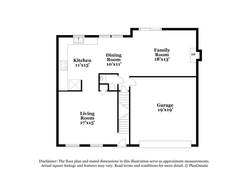 2,375/Mo, 121 Welshmore Dr Galloway, OH 43119 Floor Plan View