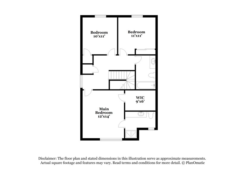 2,035/Mo, 820 Windy Hill Ln Galloway, OH 43119 Floor Plan View