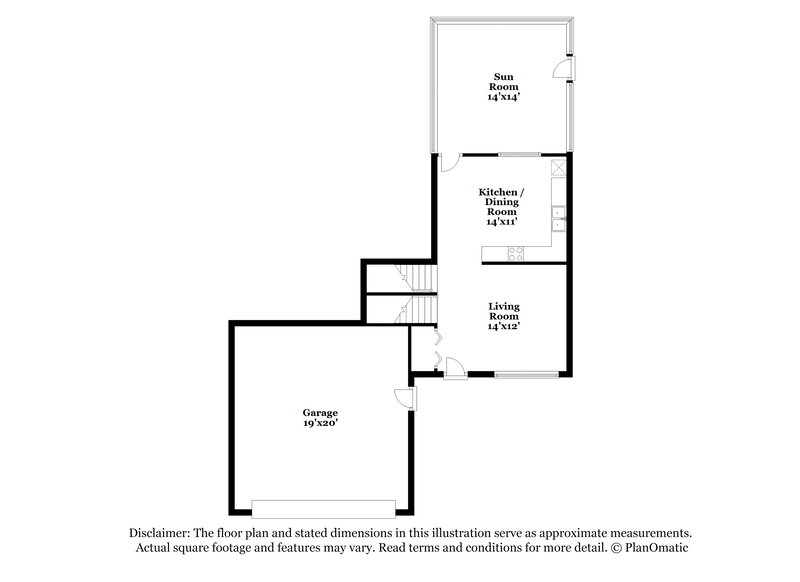 2,355/Mo, 4657 Fox River Run Columbus, OH 43231 Floorplan View