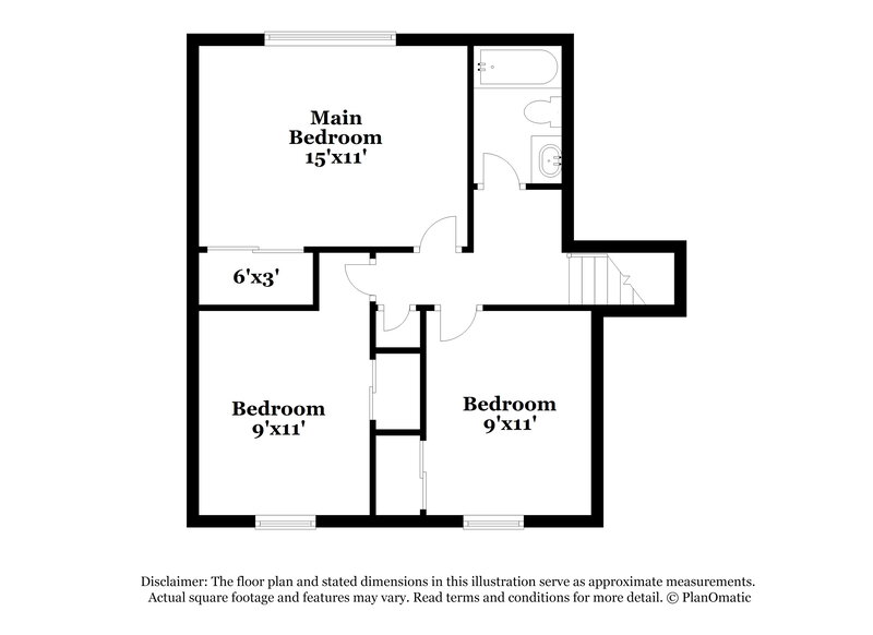 1,865/Mo, 2524 Bridlewood Ct Columbus, OH 43207 Floor Plan View 3