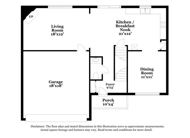 2,050/Mo, 8060 Crete Ln Columbus, OH 43004 Floor Plan View