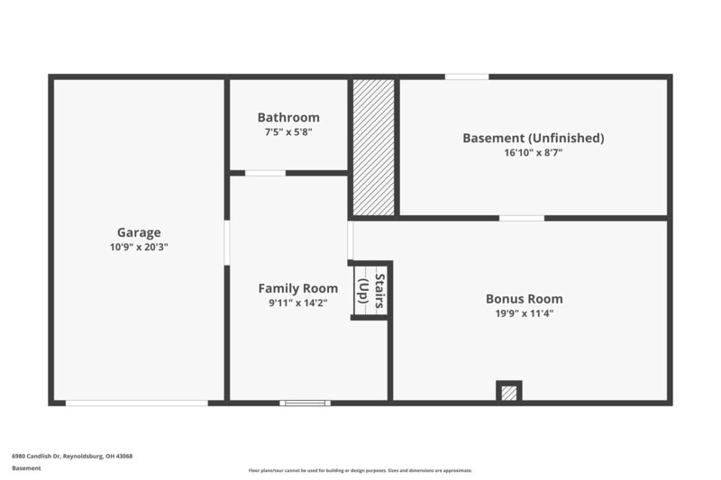 1,875/Mo, 6980 Candlish Dr Reynoldsburg, OH 43068 Floorplan View 3