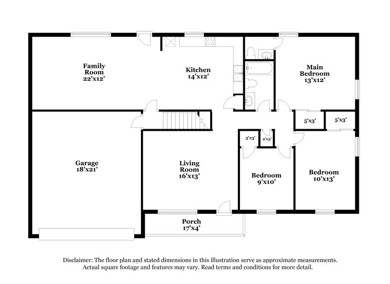 1,695/Mo, 1664 Calgary Dr Columbus, OH 43229 Floor Plan View 2