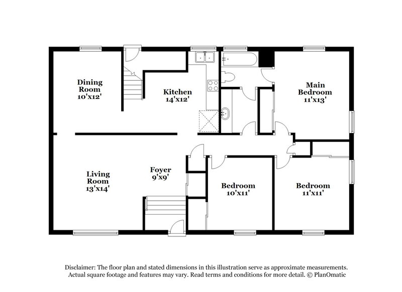 2,195/Mo, 2672 Dennis Ln Grove City, OH 43123 Floor Plan View