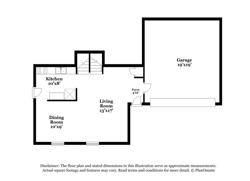 2,010/Mo, 5744 Morningstar Dr Galloway, OH 43119 Floor Plan View