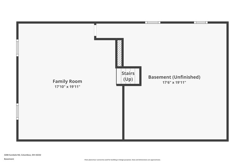 2,570/Mo, 3208 Sundale Rd Columbus, OH 43232 Floor Plan View