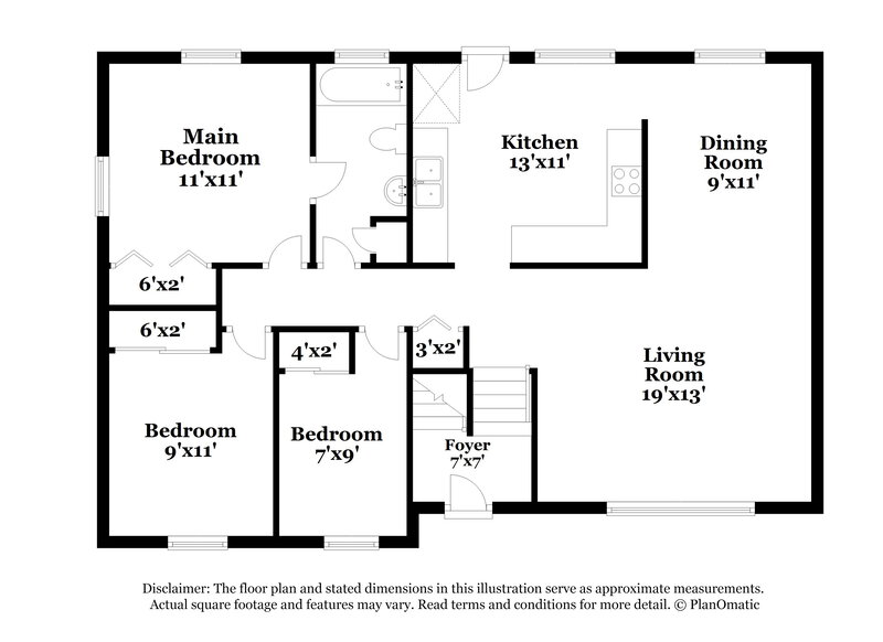 1,655/Mo, 1788 Brinwood Ct Columbus, OH 43232 Floor Plan View