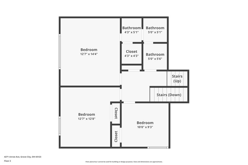 2,595/Mo, 4271 Unroe Ave Grove City, OH 43123 Floor Plan View 2
