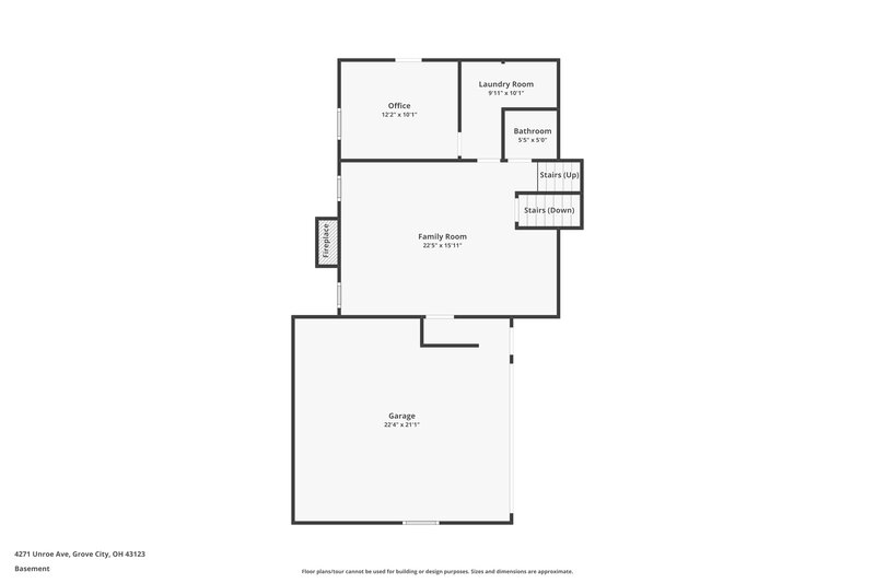 2,595/Mo, 4271 Unroe Ave Grove City, OH 43123 Floor Plan View 4