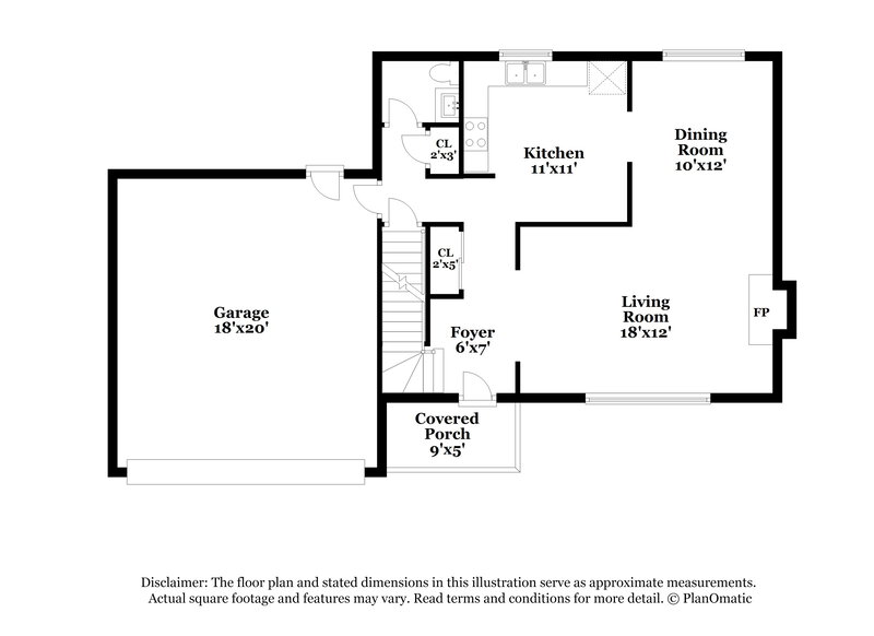1,935/Mo, 3475 Weyburn Ct Columbus, OH 43232 Floor Plan View 2