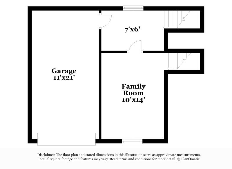 1,680/Mo, 1743 Parkgate Rd Columbus, OH 43229 Floor Plan View