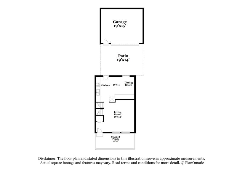 1,875/Mo, 5280 Quincy Dr Columbus, OH 43232 Floor Plan View 2