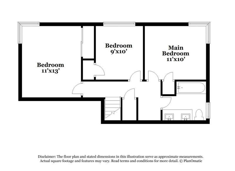 2,005/Mo, 1123 Lockwood Rd Columbus, OH 43227 Floorplan View