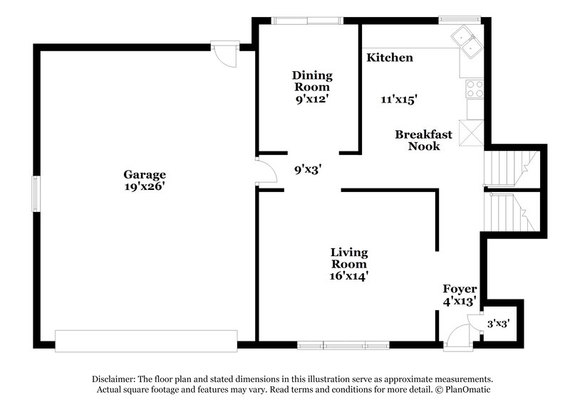 2,005/Mo, 5152 Sassafras Rd Columbus, OH 43229 Floor Plan View 2