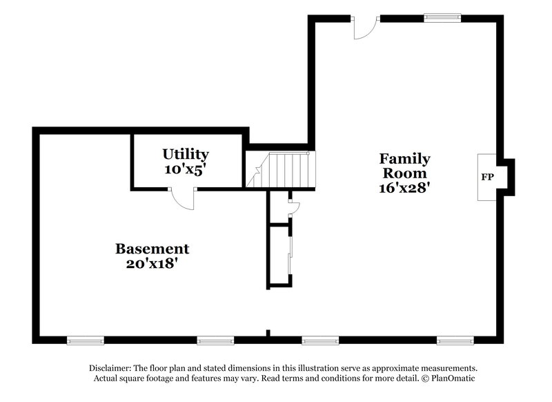 2,005/Mo, 5152 Sassafras Rd Columbus, OH 43229 Floor Plan View 3
