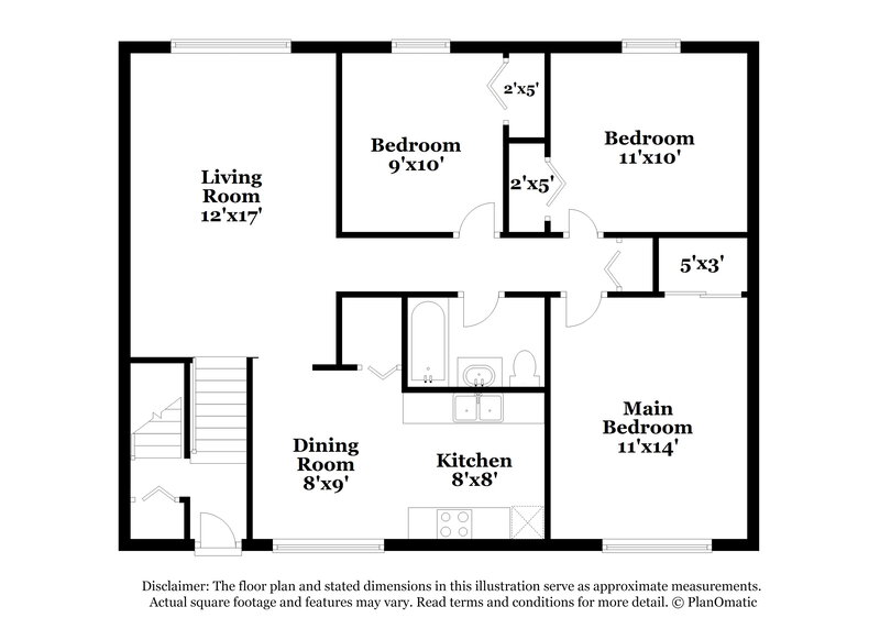 2,610/Mo, 789 Bradwell Dr Columbus, OH 43207 Floor Plan View