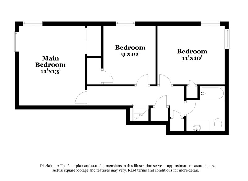 2,045/Mo, 1131 Lockwood Rd Columbus, OH 43227 Floorplan View 2