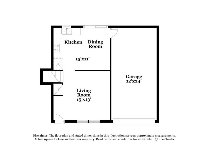 1,685/Mo, 4865 Heaton Rd Columbus, OH 43229 Floor Plan View