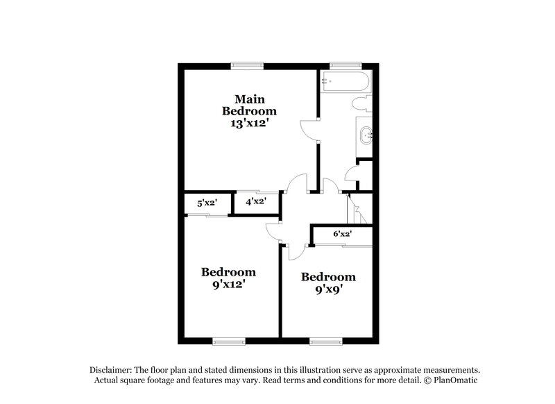 1,685/Mo, 4865 Heaton Rd Columbus, OH 43229 Floor Plan View 3