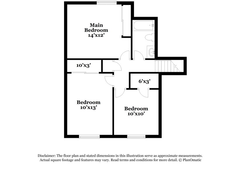 1,735/Mo, 1976 Tupsfield Rd Columbus, OH 43229 Floor Plan View 3