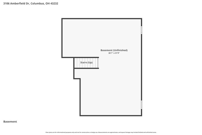 2,330/Mo, 3106 Amberfield Dr Columbus, OH 43232 Floor Plan View 3