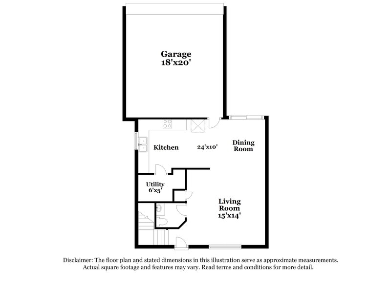 1,735/Mo, 524 Star Spangled Pl Galloway, OH 43119 Floor Plan View