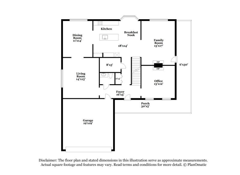 2,895/Mo, 7927 Oak Valley Rd Reynoldsburg, OH 43068 Floor Plan View