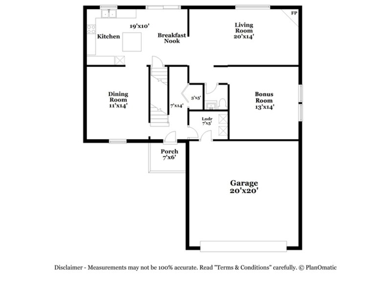2,530/Mo, 324 Harland Dr Columbus, OH 43207 Floorplan View 2