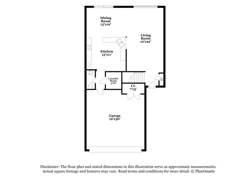 2,355/Mo, 5763 Coldcreek Dr Hilliard, OH 43026 Floor Plan View