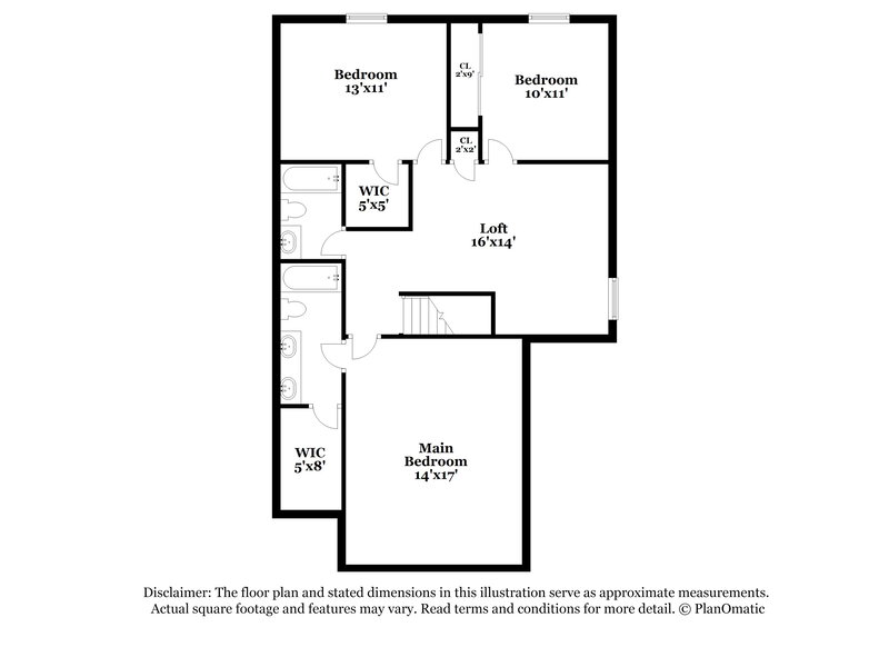 2,355/Mo, 5763 Coldcreek Dr Hilliard, OH 43026 Floor Plan View 2