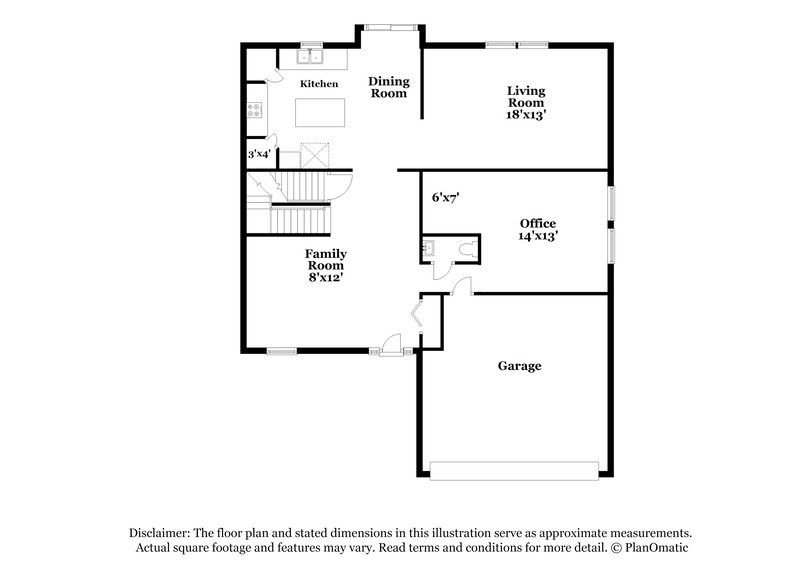 2,465/Mo, 6322 Bellinger Dr Galloway, OH 43119 Floor Plan View 2