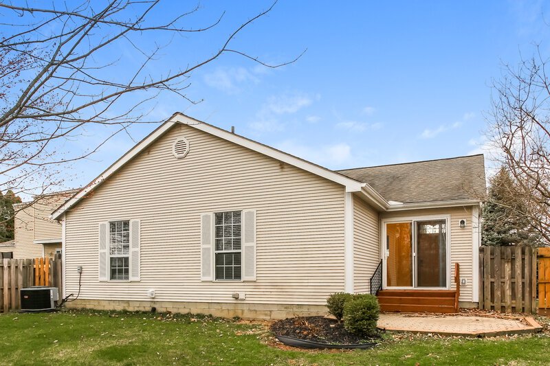 1,965/Mo, 3092 Hillrose Dr Hilliard, OH 43026 Rear View