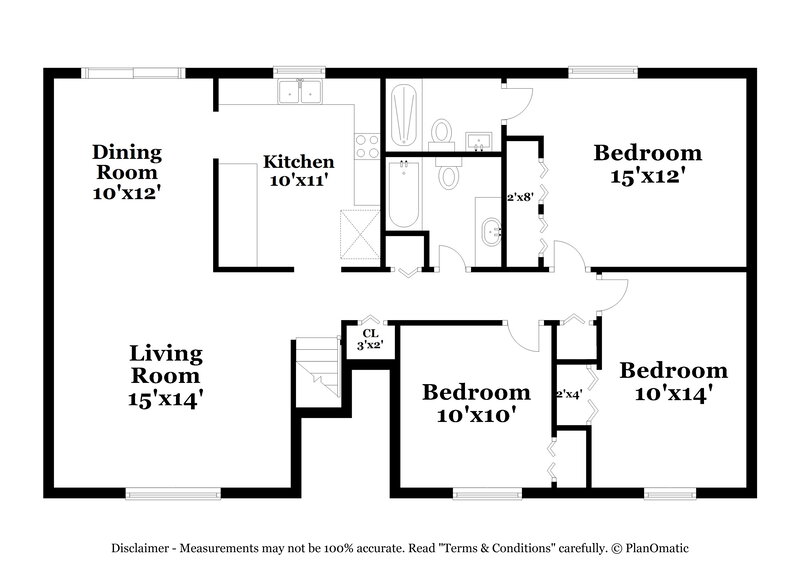 1,995/Mo, 2880 Chatsworth Way Reynoldsburg, OH 43068 Floor Plan View