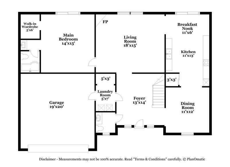 2,020/Mo, 208 N Bend Dr Pataskala, OH 43062 Floor Plan View