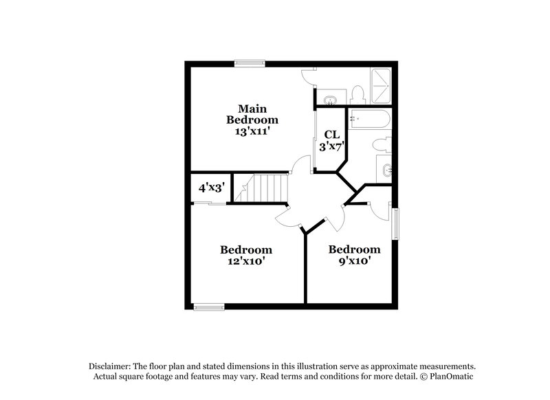 2,340/Mo, 5774 Oyster Bay Way Galloway, OH 43119 Floor Plan View 2