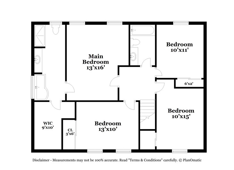 2,350/Mo, 2845 Morality Dr Columbus, OH 43231 Floor Plan View 3