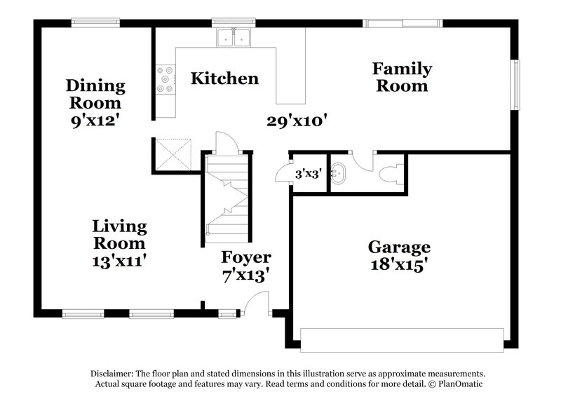 2,400/Mo, 2656 Willowgate Rd Grove City, OH 43123 Floor Plan View