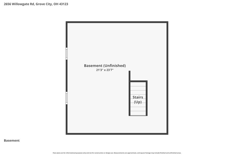 2,650/Mo, 2656 Willowgate Rd Grove City, OH 43123 Floor Plan View