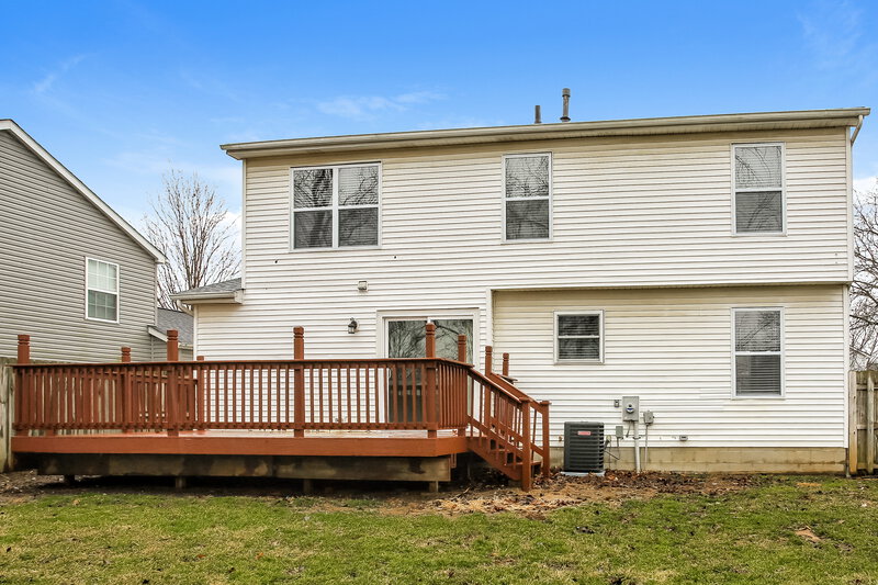 2,400/Mo, 2656 Willowgate Rd Grove City, OH 43123 Rear View