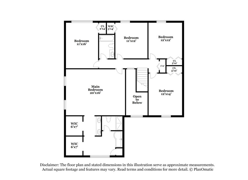 2,800/Mo, 1043 Drayson Dr Galloway, OH 43119 Floor Plan View 2