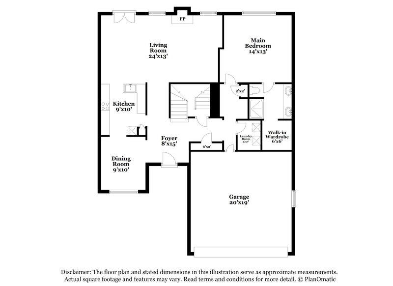2,530/Mo, 1014 Cape Charles Dr Columbus, OH 43228 Floorplan View 2