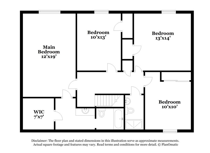 2,815/Mo, 6198 Winnebago St Grove City, OH 43123 Floor Plan View