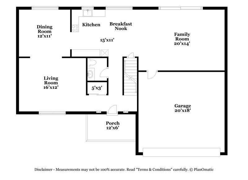 2,940/Mo, 5305 Frisco Dr Hilliard, OH 43026 Floor Plan View 3