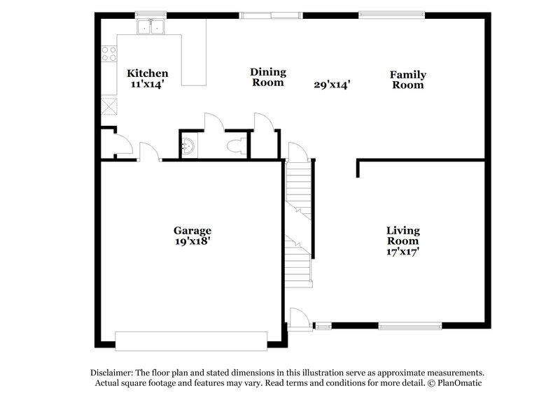 2,200/Mo, 5718 Cruiser Ave Groveport, OH 43125 Floor Plan View