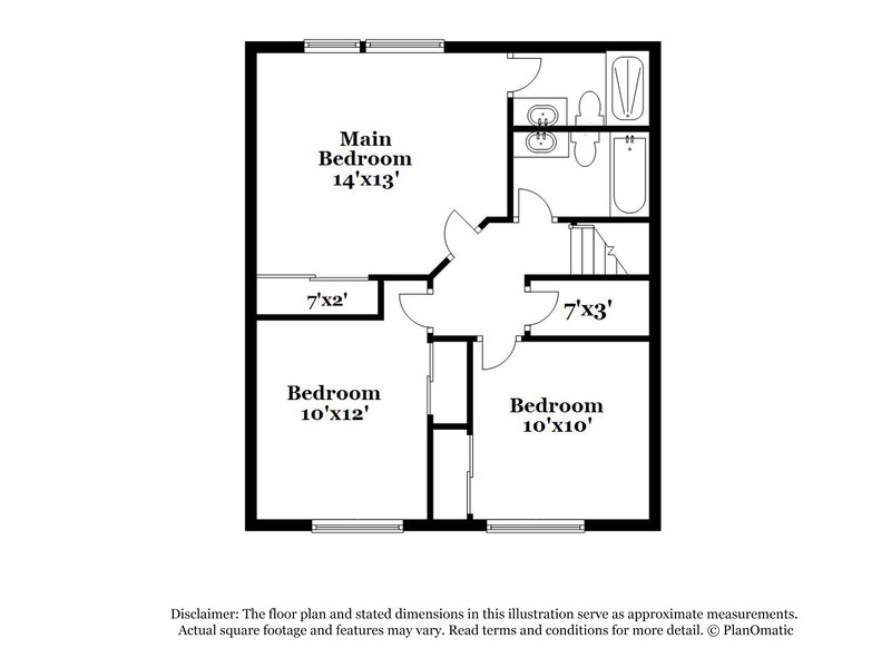 1,890/Mo, 1512 Berkhard Dr Columbus, OH 43223 Floor Plan View