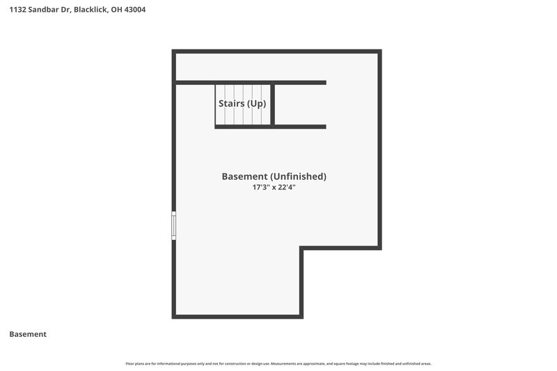 2,875/Mo, 1132 Sandbar Dr Blacklick, OH 43004 Floor Plan View