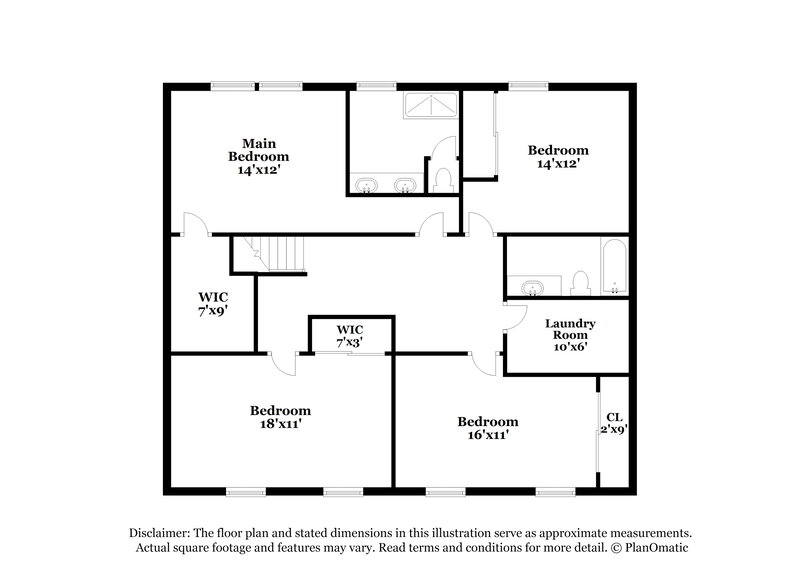 2,735/Mo, 1132 Sandbar Dr Blacklick, OH 43004 Floorplan View 2