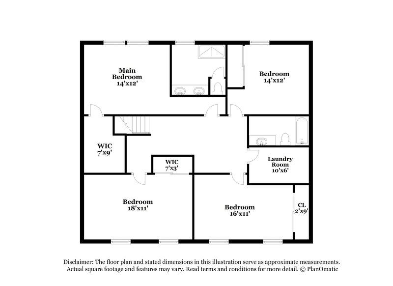 2,445/Mo, 1132 Sandbar Dr Blacklick, OH 43004 Floor Plan View 3