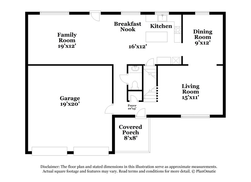 2,170/Mo, 872 Quitman Dr E Gahanna, OH 43230 Floor Plan View